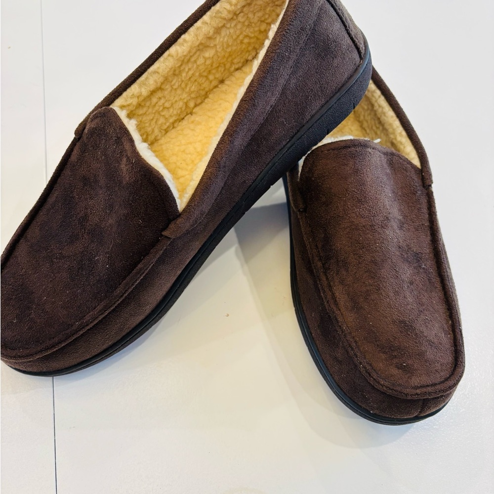 Levi's Men's Dark Brown Suede Slip-Ons size 13 - Picture 3 of 10
